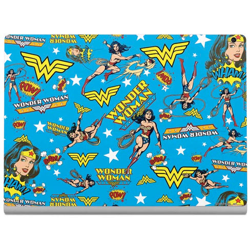 DC Comics Wonder Woman Action pose pattern Surface Book 2 15in Skin